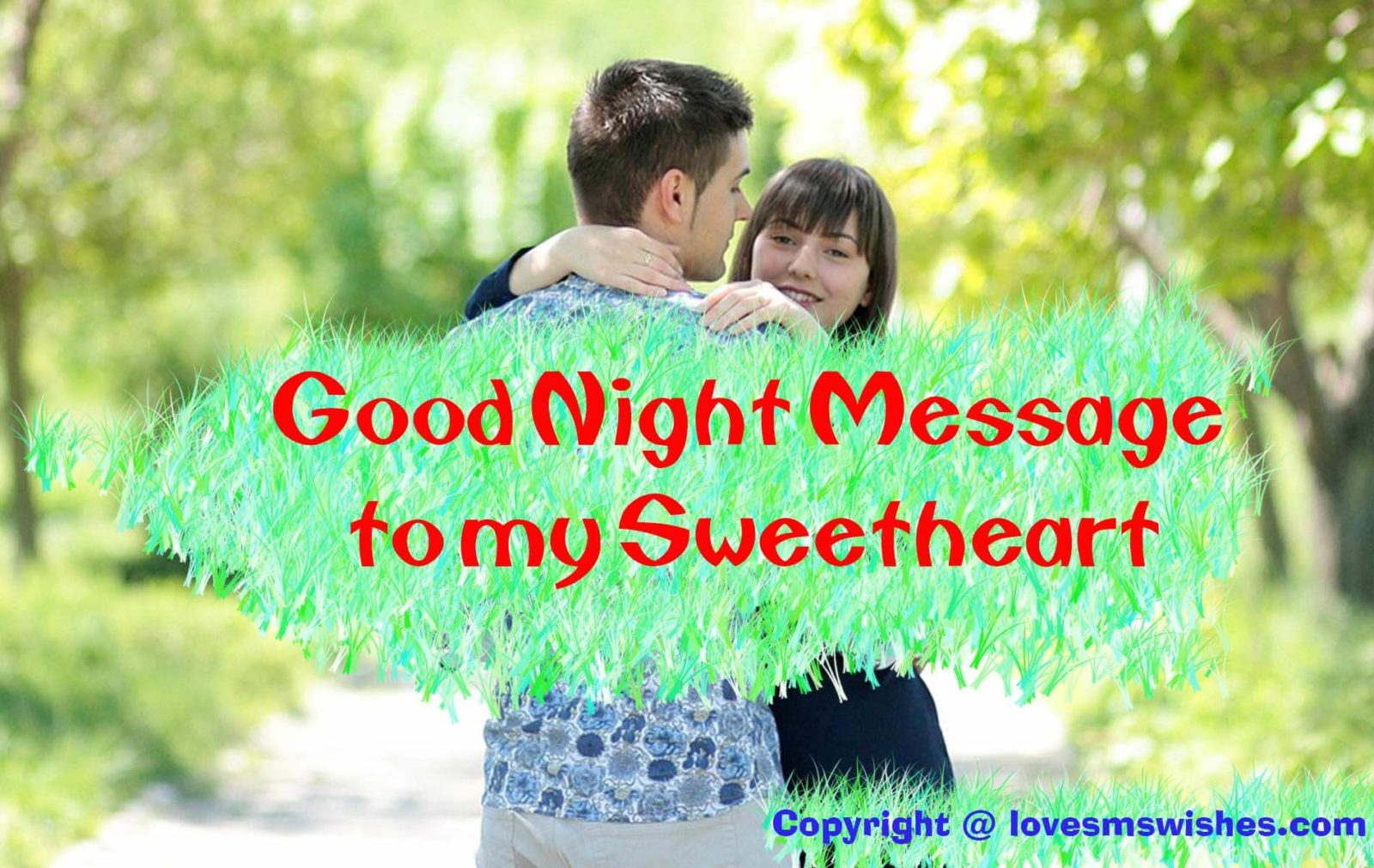Good Night Message to my Sweetheart